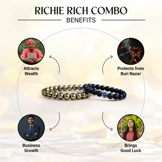 Astitva - RICH & RICH COMBO The Ultimate Wealth & Success Crystal Set 💸💼🌟